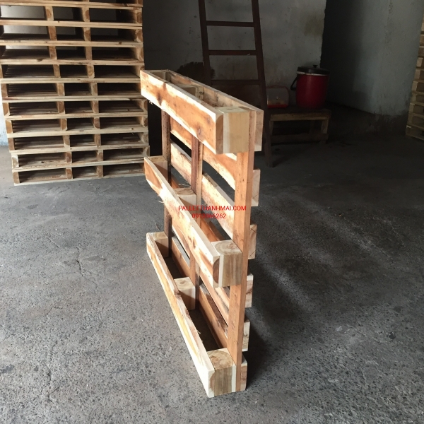 pallet gỗ (100 x 120 x 14 ) cm